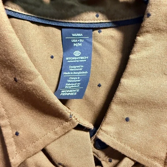 Mustard Short Sleeve Button Down Shirt - Picture 3 of 7